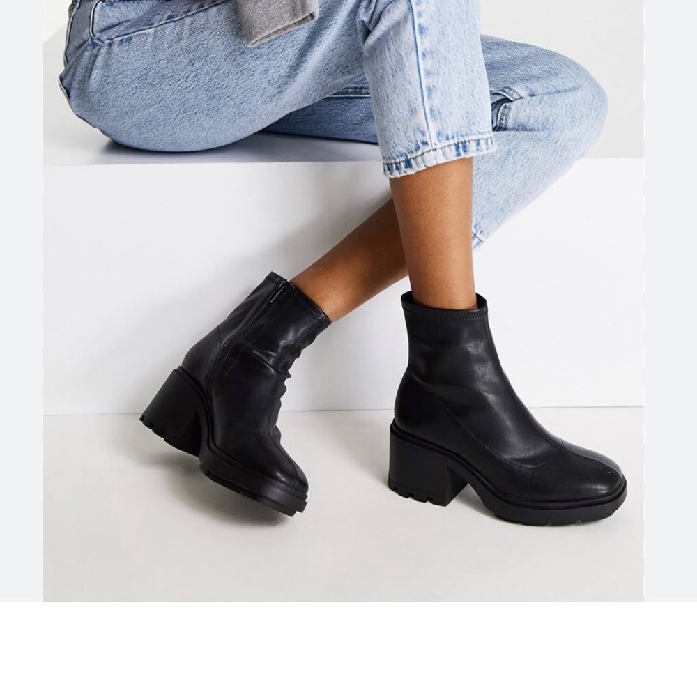 Topshop Baxter Chunky Sock Boots